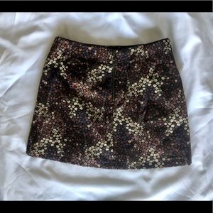 Floral Tapestry Mini Skirt - Zara